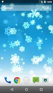 Snowflake Live Wallpaper Screenshot 1