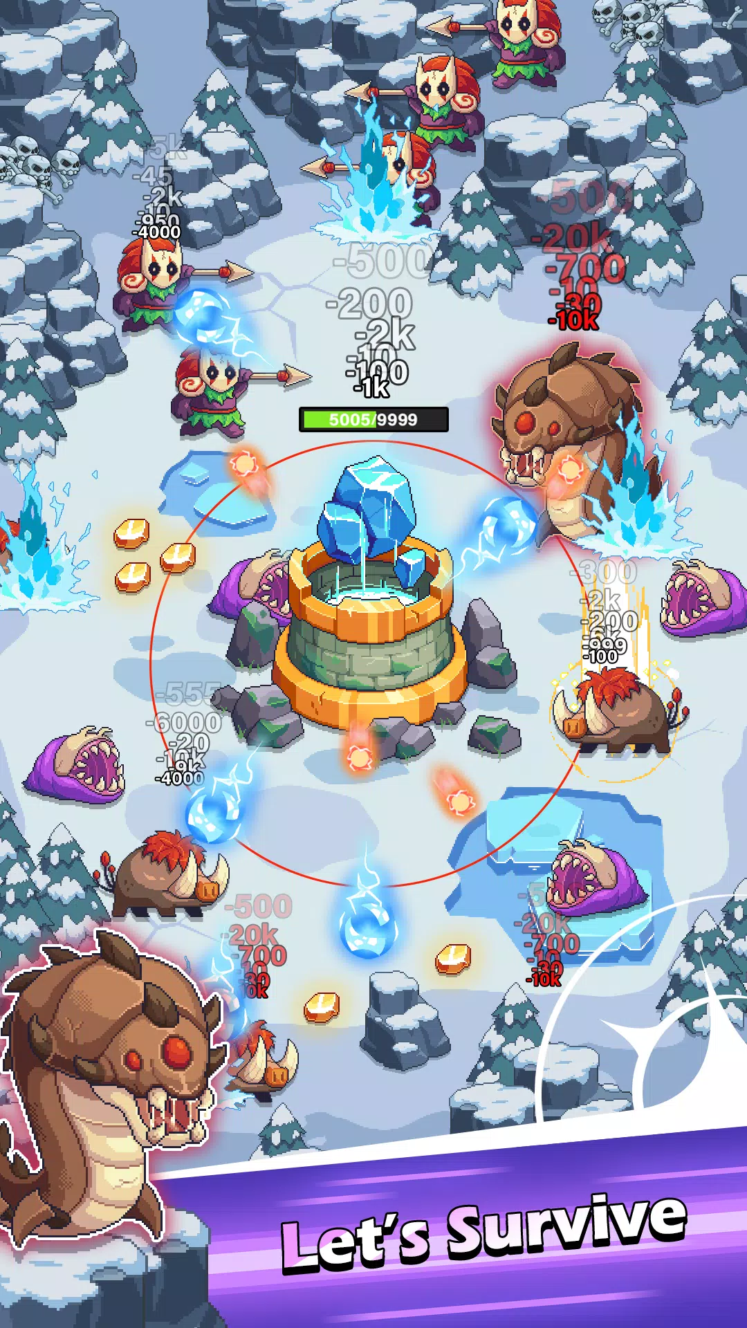 Pixel Defense: Idle TD ဖန်သားပြင်ဓာတ်ပုံ 2