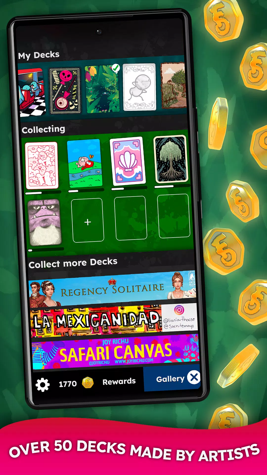 FLICK SOLITAIRE - Cozy Cards Captura de tela 4