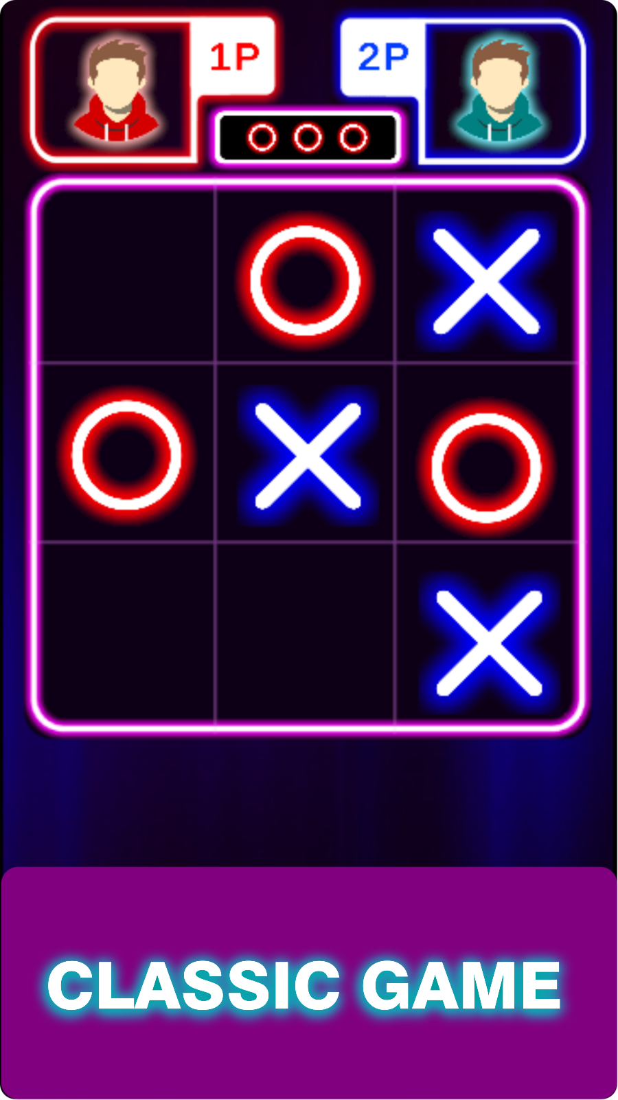 Tic Tac Toe Home : 2 Player XO Tangkapan skrin 2