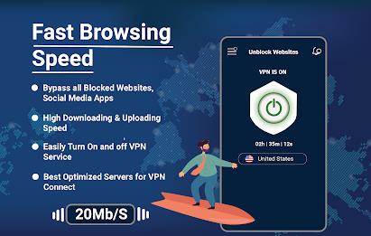 Secure VPN Proxy Server Site Screenshot 2