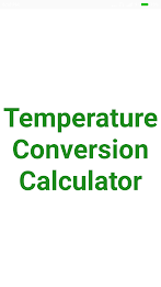 Temperature Converter应用截图第2张