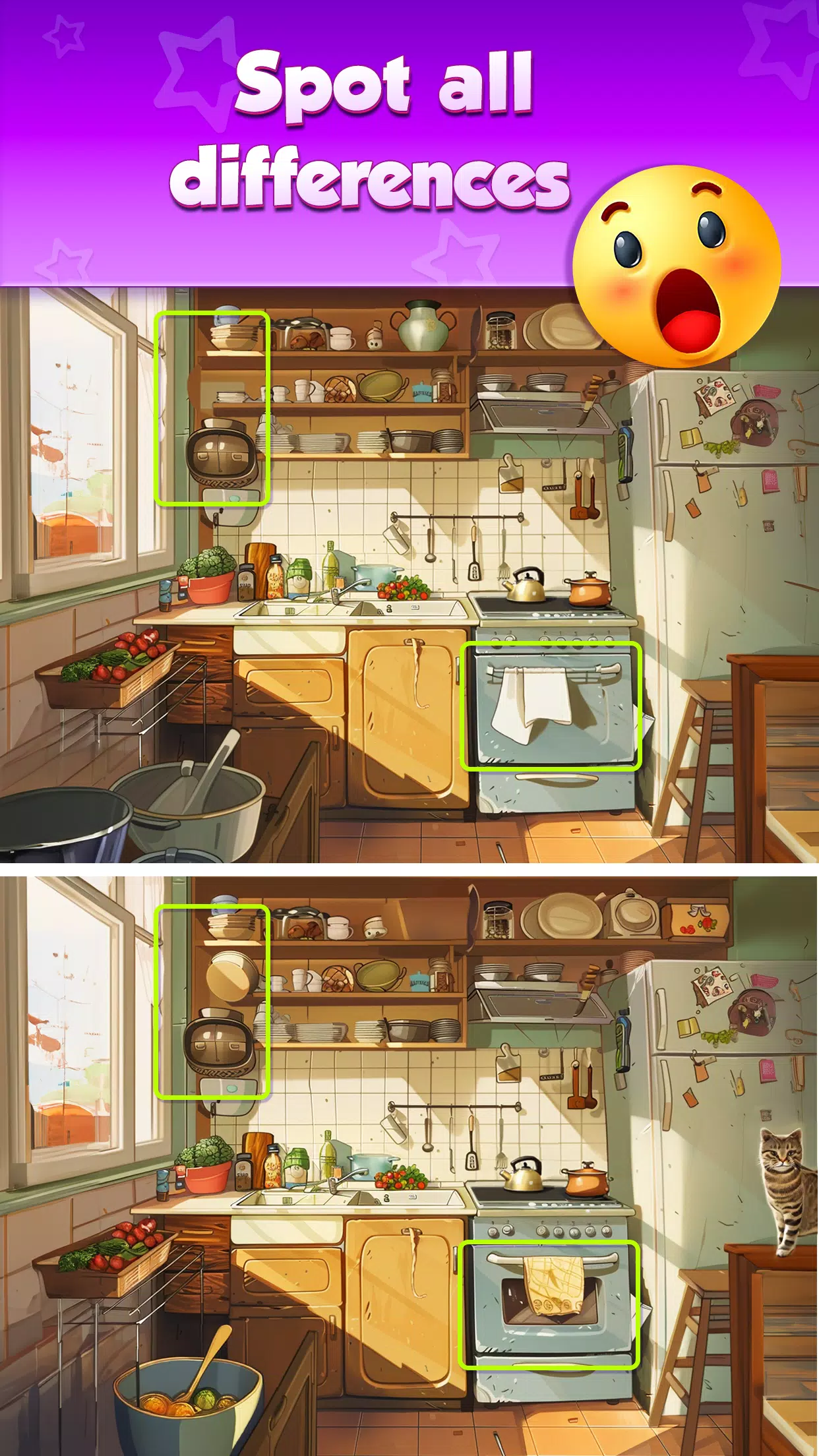 Find 5 Differences Train Brain Capture d'écran 1