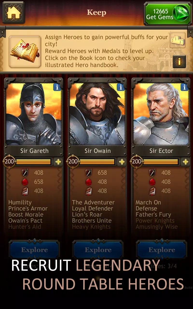 Kingdoms of Camelot: Battle Captura de tela 3