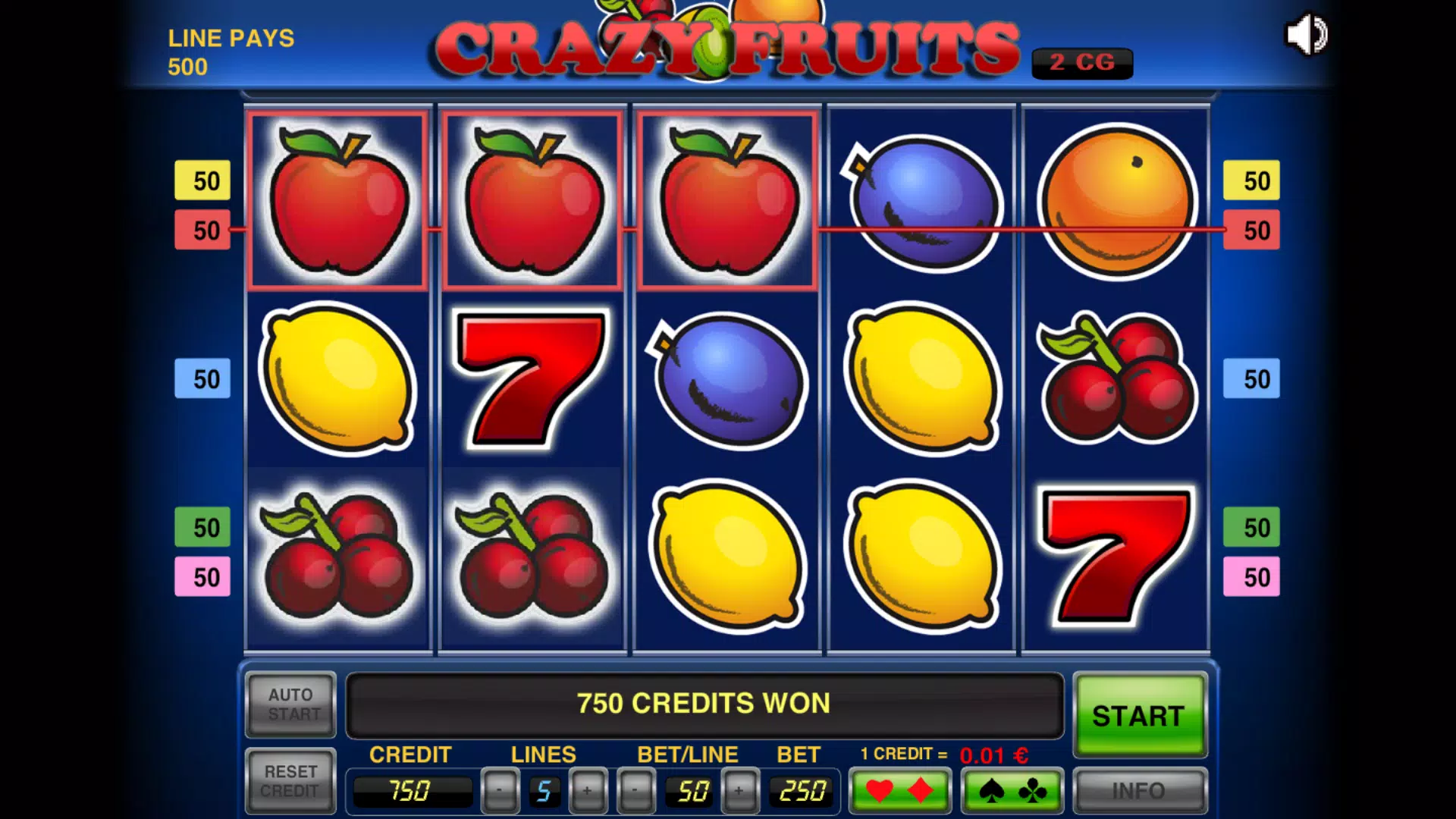 Crazy Fruits Screenshot 1