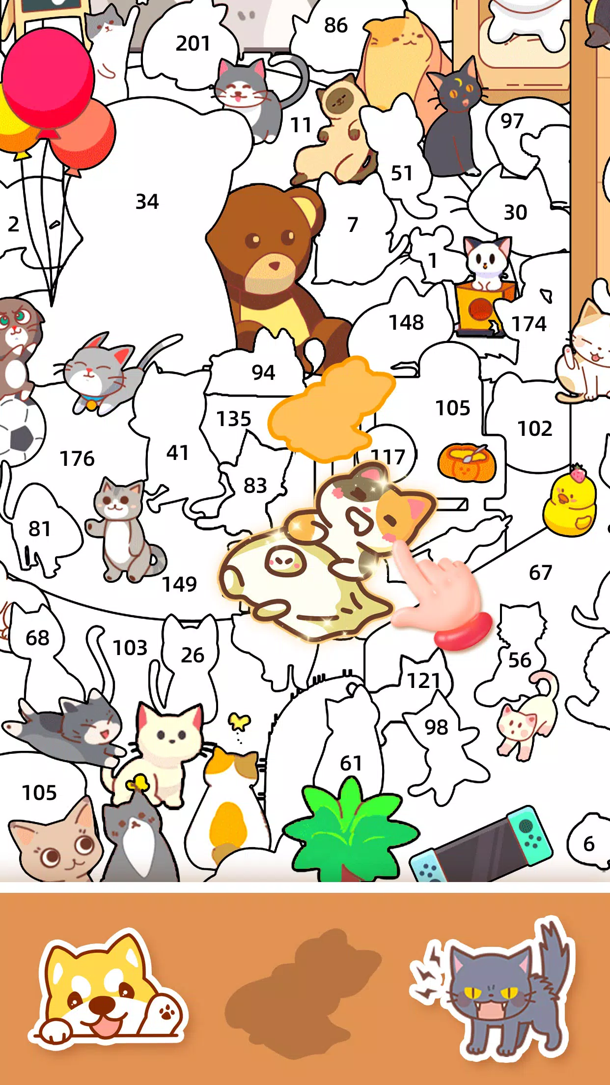 Sticker Book Puzzle: Stickers Скриншот 3