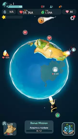 Save The Earth : Idle&Clicker Ekran Görüntüsü 4