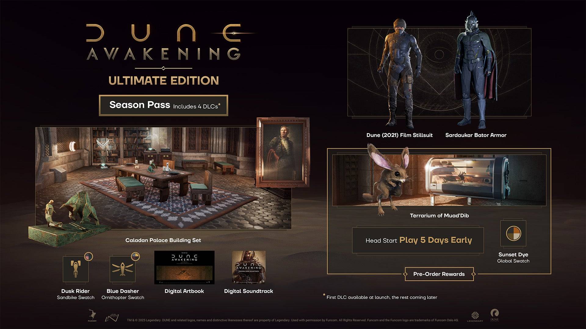 The Dune: Awakening Ultimate Edition. Crédito da imagem: Funcom.