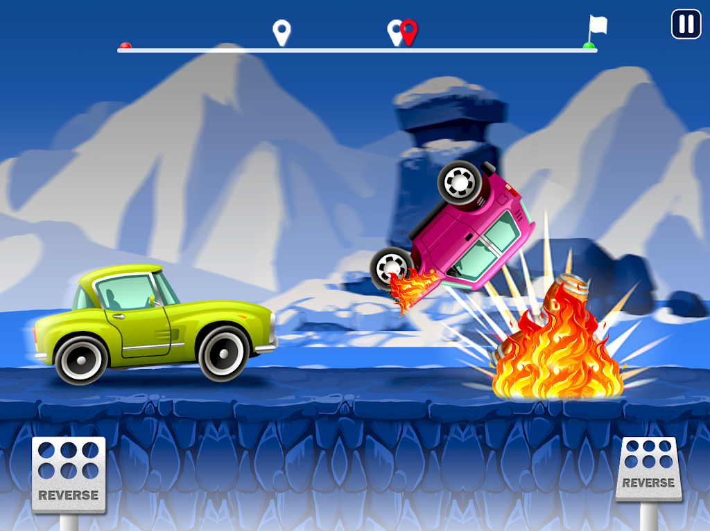 Schermata Hill Climb Car Racer-Car Game 4