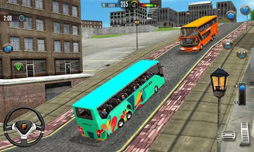 Offroad School Bus Drive Games スクリーンショット 3