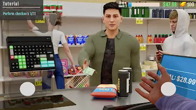 Supermarket Manager Simulator Capture d'écran 1