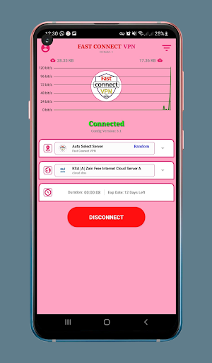 Fast Connect VPN स्क्रीनशॉट 3