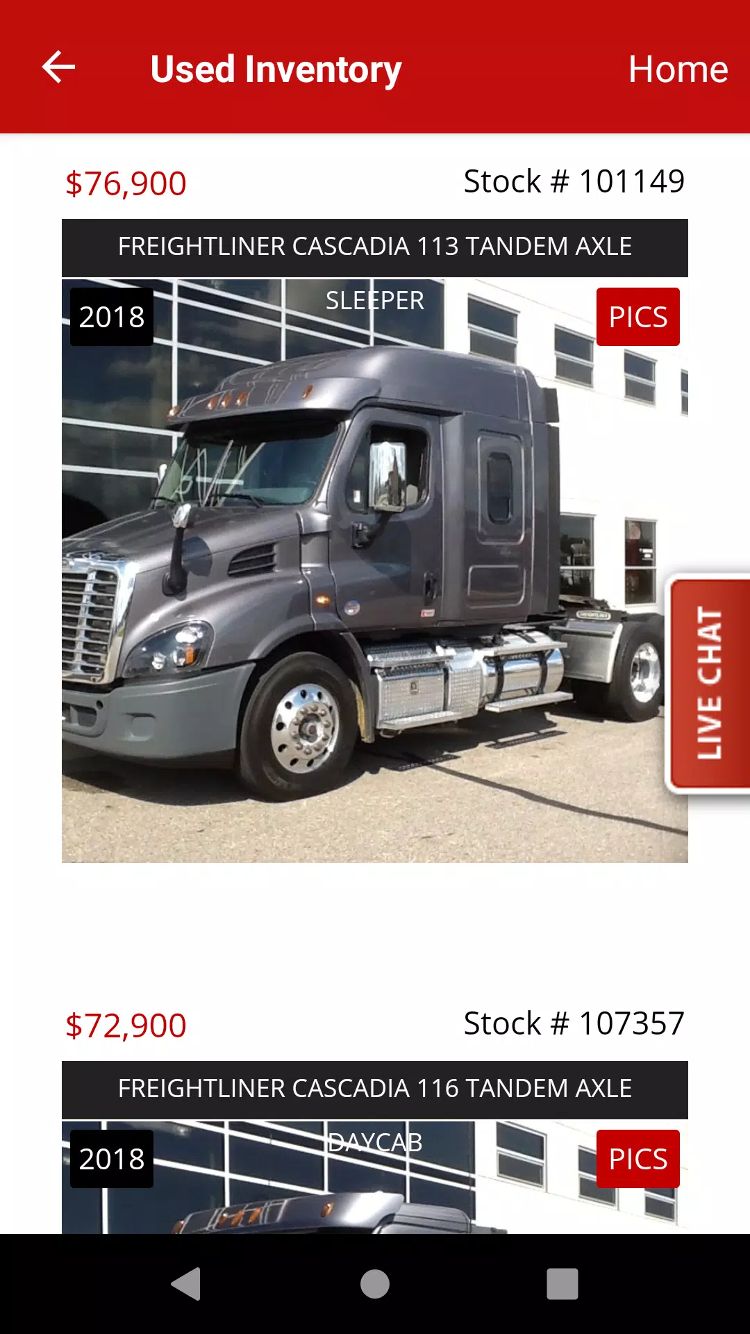 Momentum Truck Group 스크린샷 4