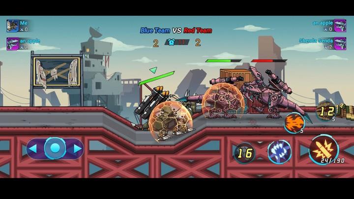 Mech War: Jurassic Dinosaur Screenshot 3