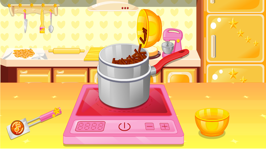 cook cake games hazelnut Ekran Görüntüsü 3