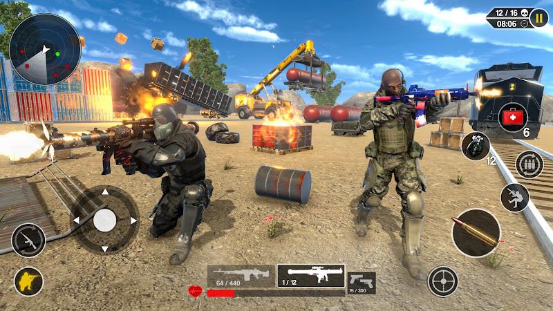 WAR OPS: COOLE OFFLINE-SPIELE Screenshot 1