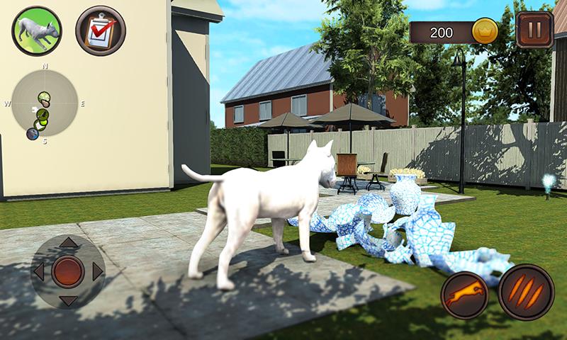 Bull Terier Dog Simulator Captura de tela 3