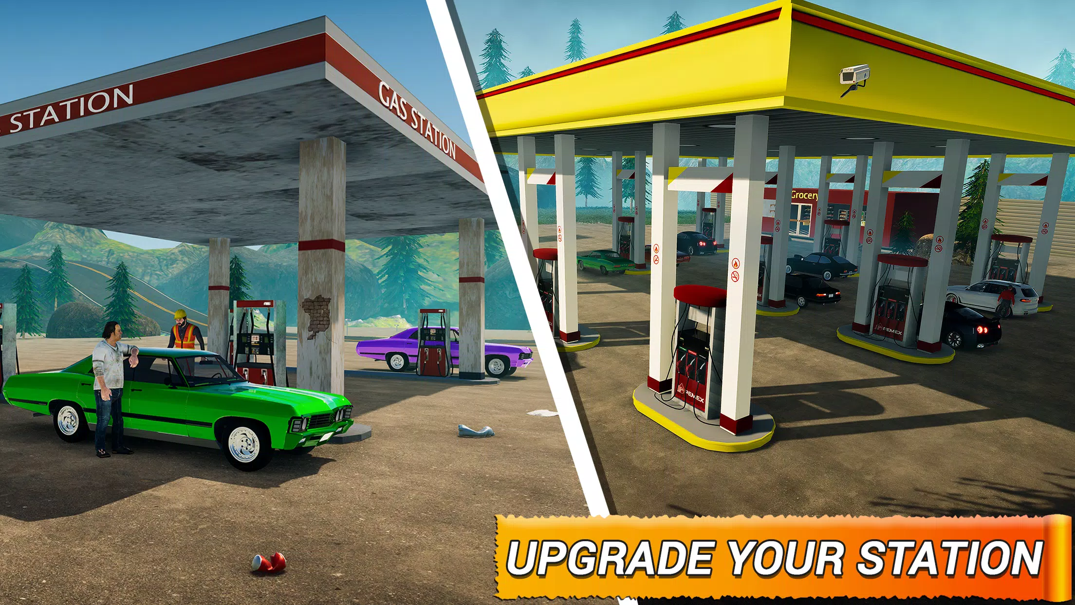 Gas Station Business Simulator Ảnh chụp màn hình 1