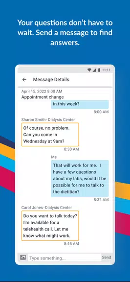 DaVita Care Connect Captura de tela 3