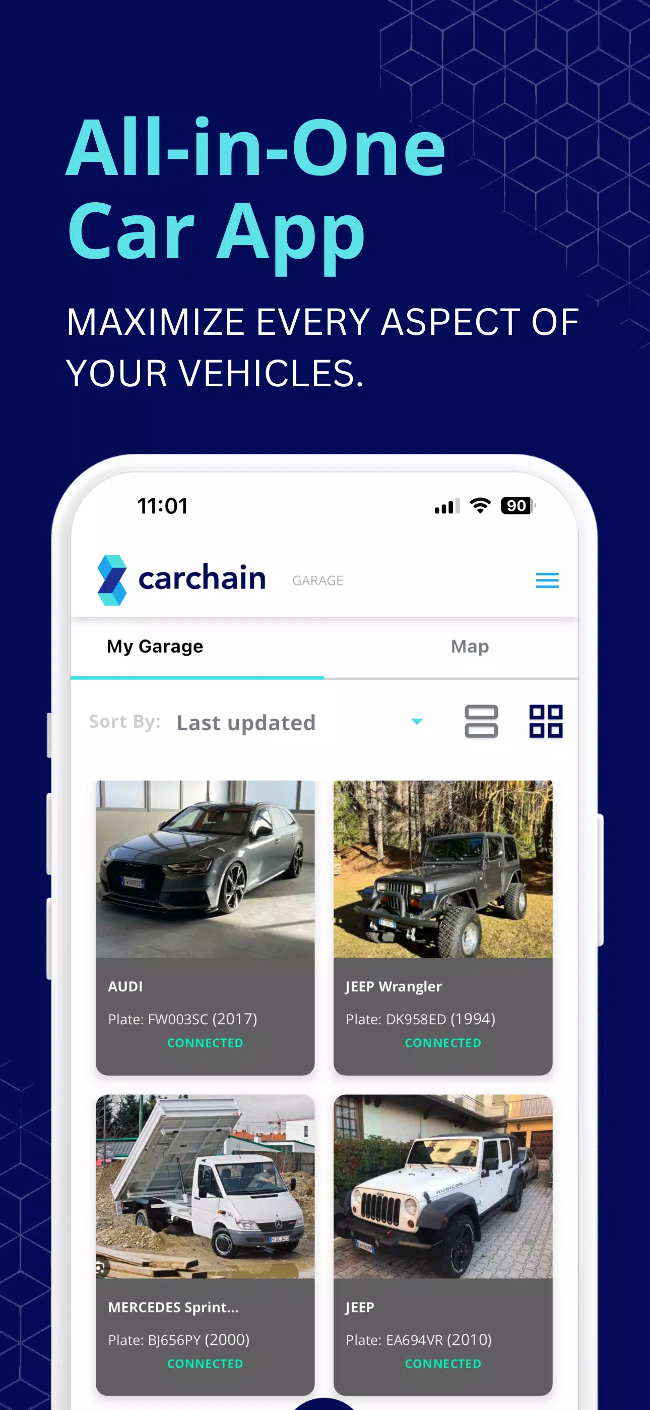 Carchain - My Garage Capture d'écran 1