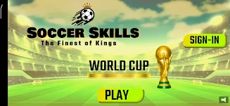 Soccer Skills - Cup of World Schermafbeelding 1