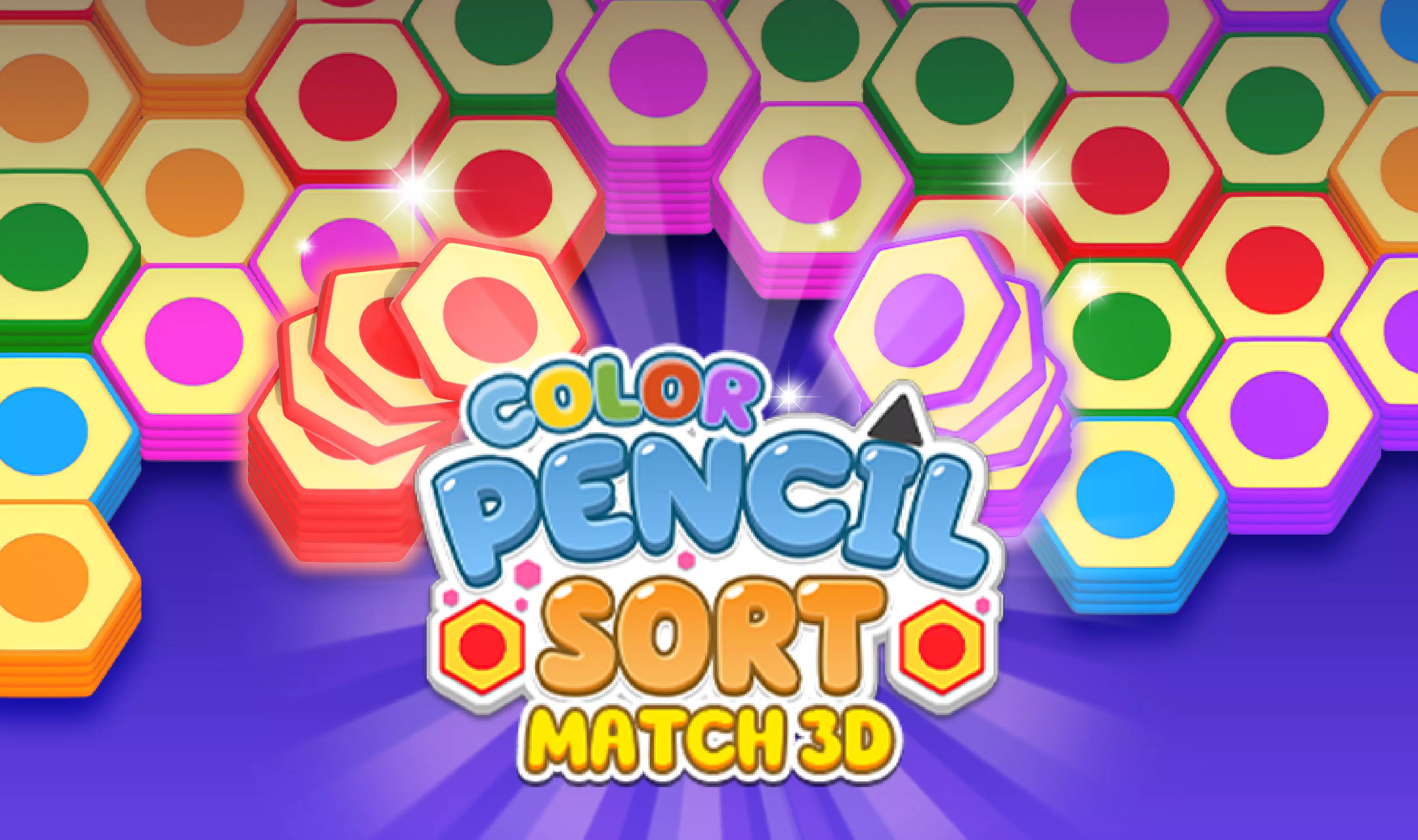 Color Pencil Sort - Match 3D Zrzut ekranu 1