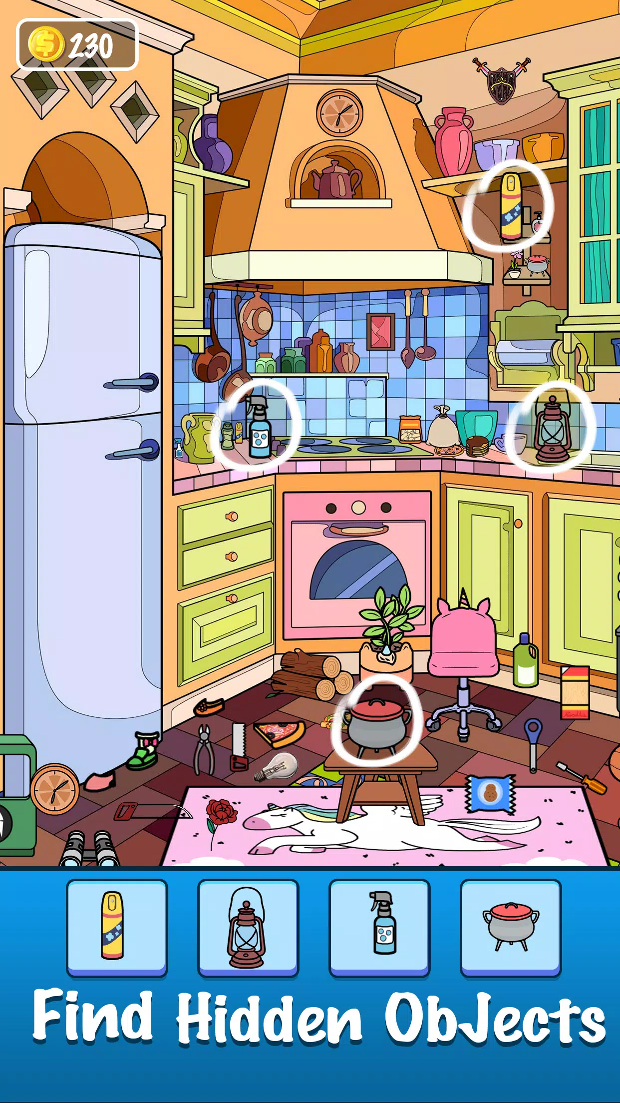 Find Tidy Hidden Objects Game Ekran Görüntüsü 1