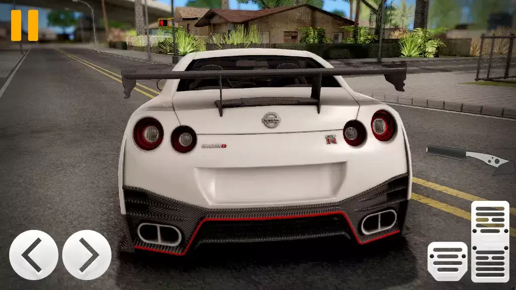 GTR: Nissan Car Driving Game Capture d'écran 2