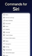 Commands for Siri Screenshot 1