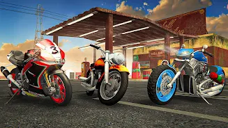 Racing In Moto: Traffic Race Скриншот 3