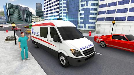 Ambulance Simulator Car Driver应用截图第3张