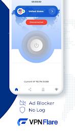 VPN FLARE - SECURE & FAST VPN Ekran Görüntüsü 2