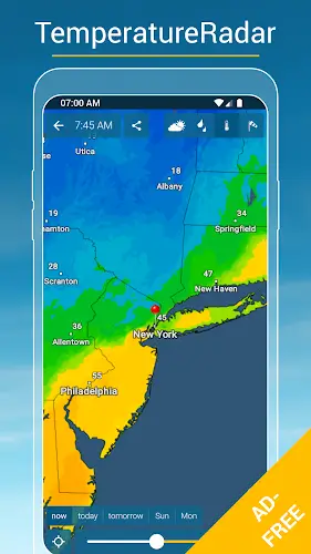 Weather & Radar USA - Pro 스크린샷 1