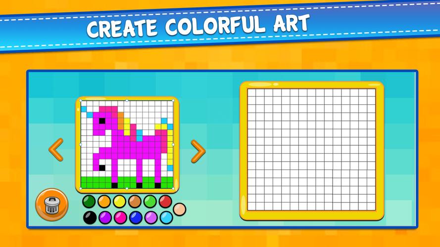 Pixel Art Coloring Games Screenshot 2