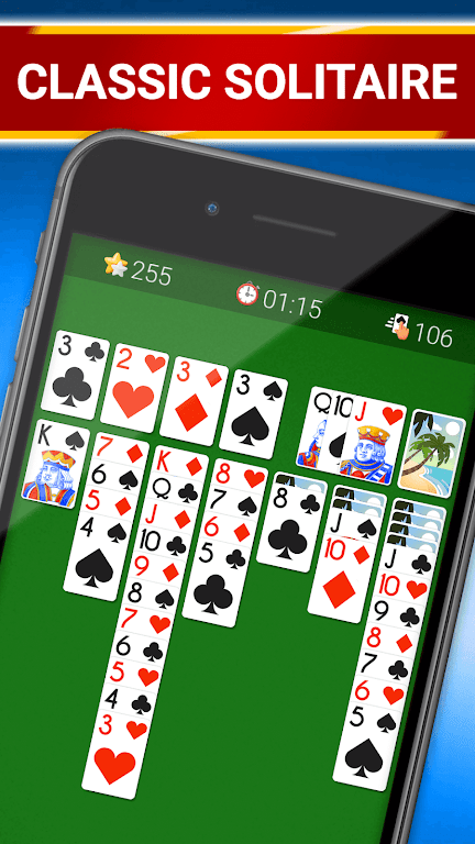 Solitaire Classic: Pro スクリーンショット 1