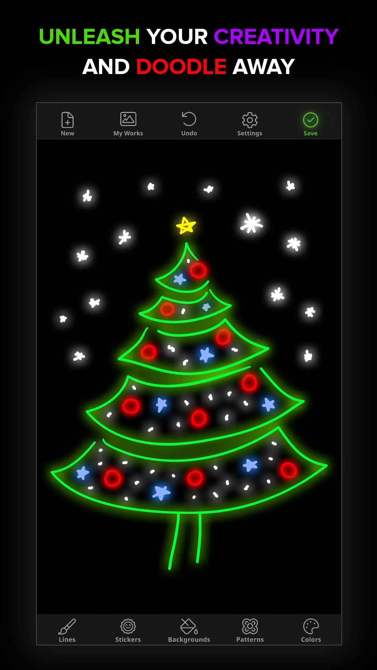 Doodle Art: Magic Drawing App 스크린샷 1