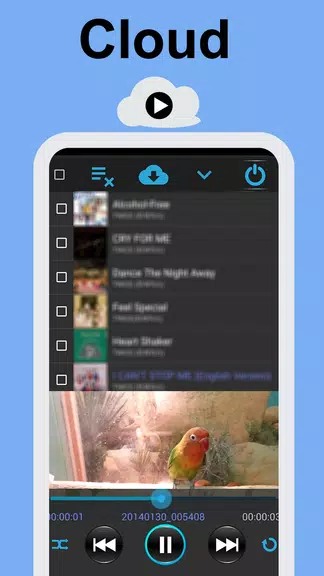 Folder Video Player +Cloud Tangkapan skrin 3