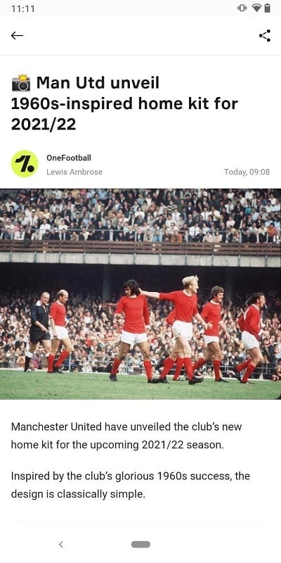 OneFootball - Soccer Scores স্ক্রিনশট 4