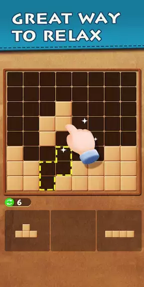 Wood Block Puzzle Classic Game Ảnh chụp màn hình 2