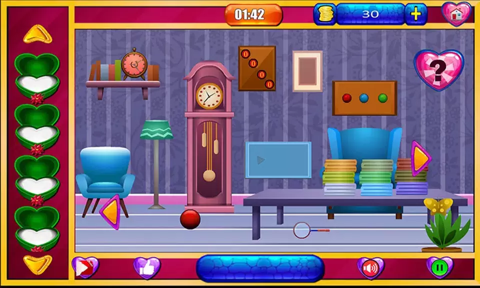 100 Doors Escape - Girl Room Zrzut ekranu 3