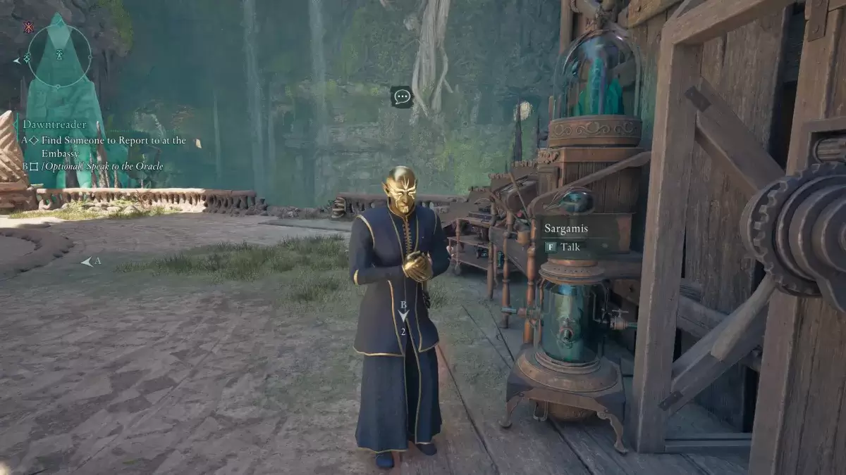 Sargamis e a lasca de Eothas em declarar