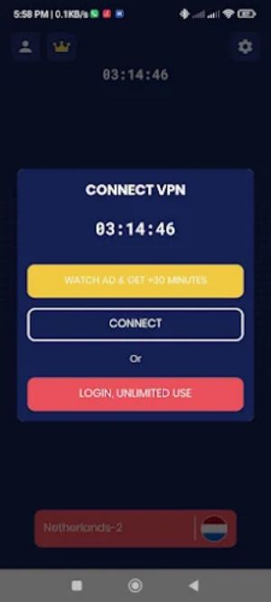 IRSPEEDY VPN Fast & Private Captura de pantalla 2