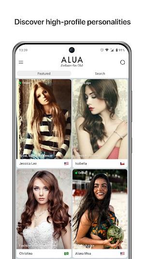 Alua Messenger Captura de tela 3