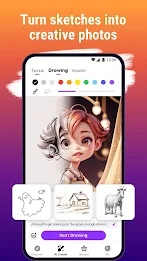 SketchAI - Photo Art Generator ภาพหน้าจอ 1