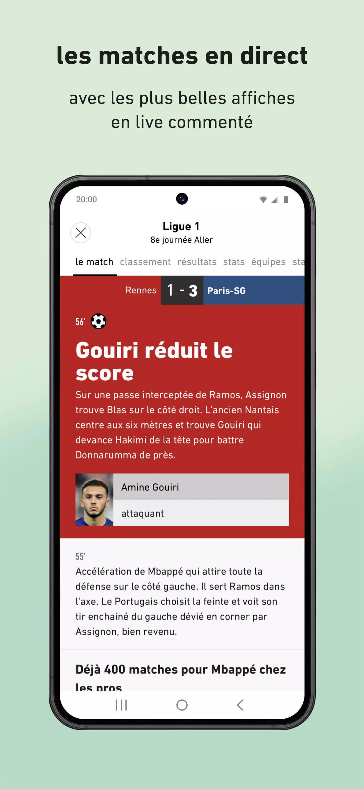 L'Équipe : live sport and news Screenshot 1