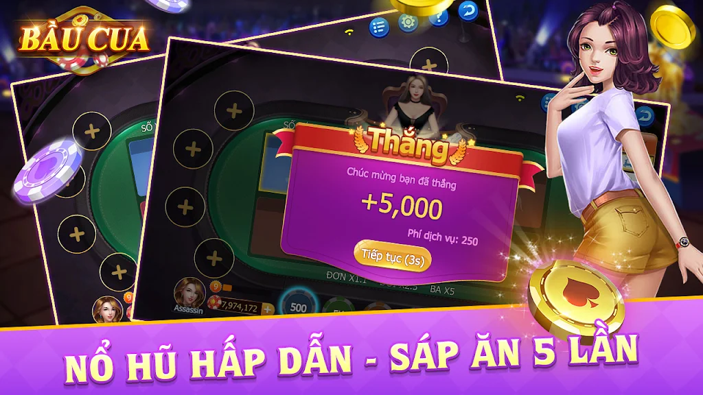 Bầu Cua - Tài Xỉu Casino スクリーンショット 4