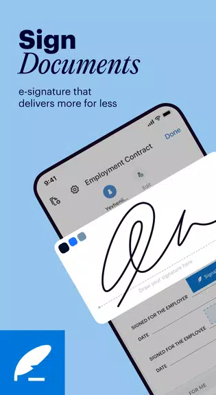 signNow: Sign & Fill PDF Docs スクリーンショット 1