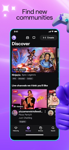 Twitch : streaming en live Capture d'écran 1