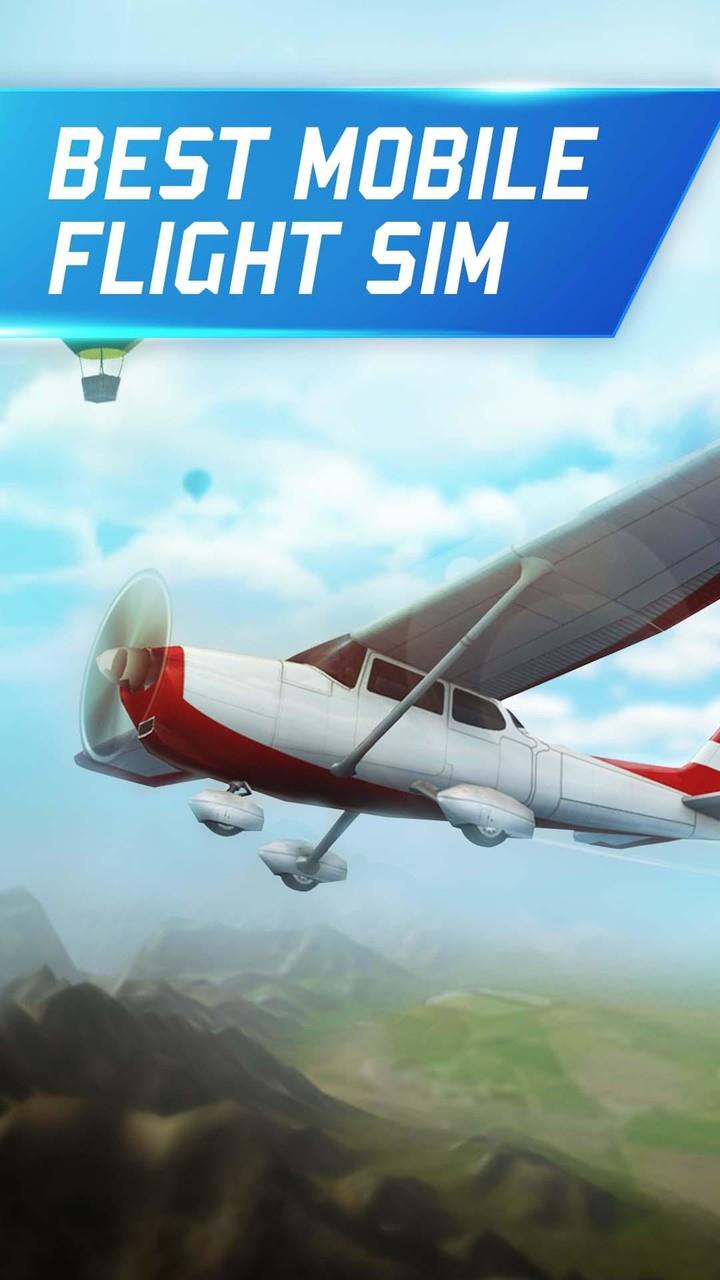 Flight Pilot:Simulator 3D Tangkapan skrin 2