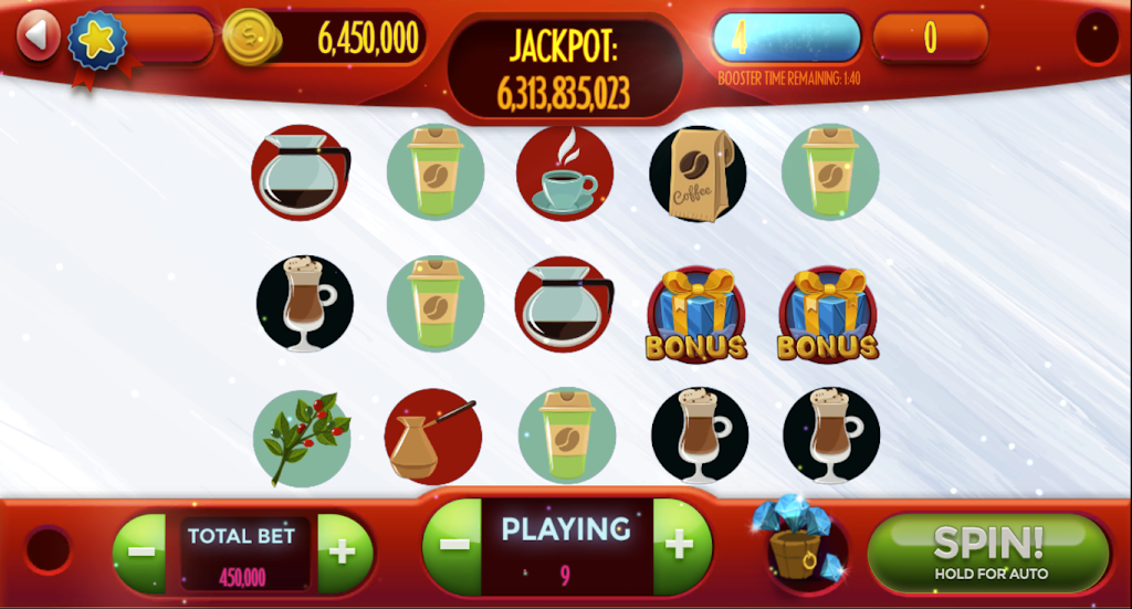 Coffee-Slot Machine Games Zrzut ekranu 3